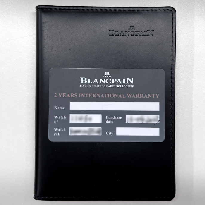 warranty card